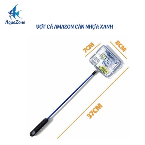 VỢT CÁ AMAZON CÁN NHỰA XANH