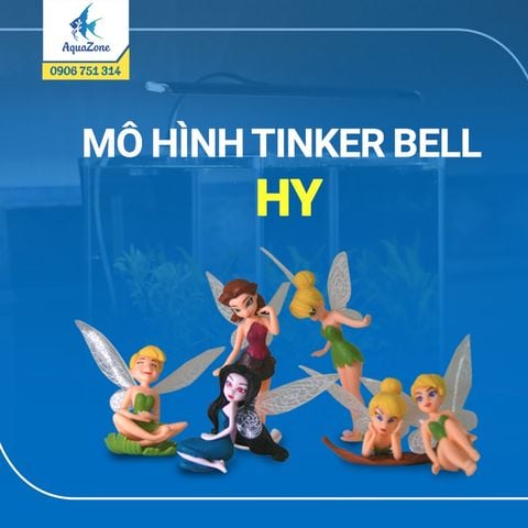 Mô hình cô tiên trang trí hồ cá HY