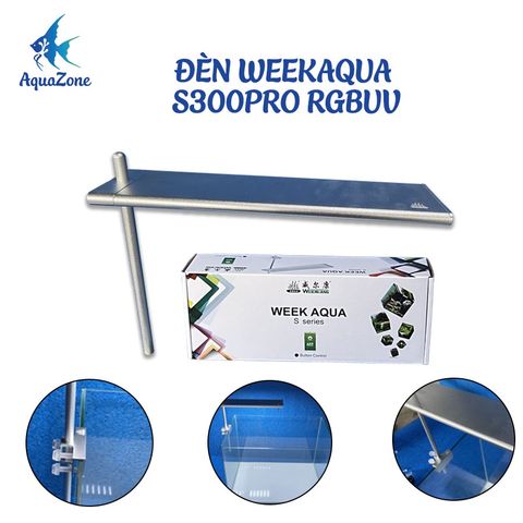 ĐÈN WEEK AQUA S300-PRO RGB-UV