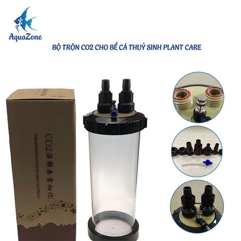 Bộ Trộn CO2 Cho Bể Cá Thuỷ Sinh Plant Care - Hiệu quả, thẩm mỹ, Không gây giảm dòng chảy