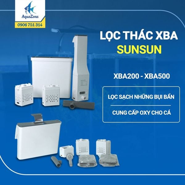 Khay lọc thác tích hợp lọc váng hồ cá Sunsun XBA 200 XBA 300 XBA 500