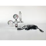 VAN ĐIỆN TINH CHỈNH CO2 WYIN K303PRO (2 đồng hồ đo áp suất - 2 Đếm giọt)