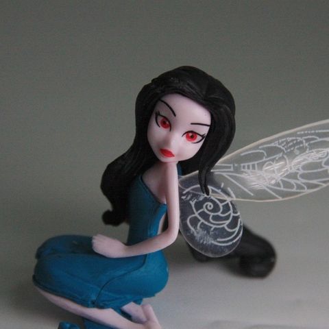 Mô hình cô tiên trang trí hồ cá HY