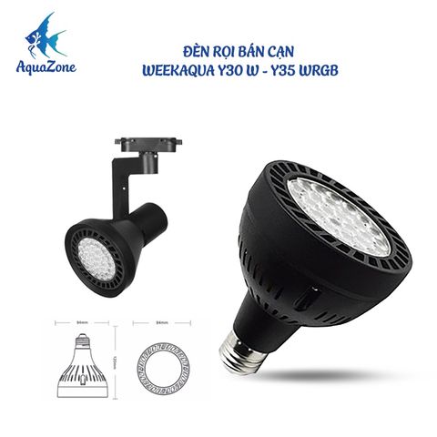 ĐÈN RỌI BÁN CẠN WEEK AQUA Y30-W |  Y35-WRGB