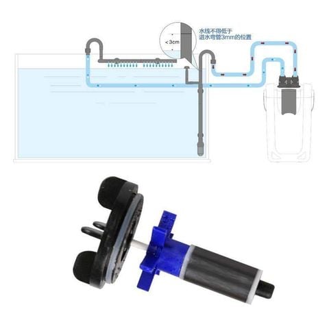 Lọc Thùng Sunsun HW-702A/B, 703A/B, 704A/B Cao Cấp Cho Hồ Cá