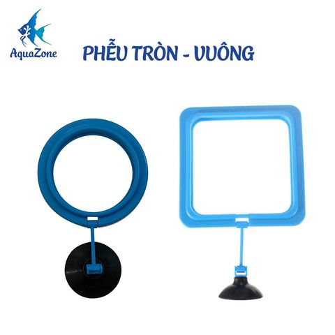 VÒNG TRÒN (7.5CM) | VUÔNG (10X10CM) | PHỄU -  CHO CÁ ĂN