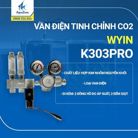 VAN ĐIỆN TINH CHỈNH CO2 WYIN K303PRO
