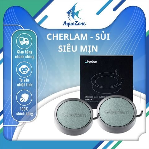 Đĩa sủi oxy siêu mịn Cherlam viền inox 48mm 66mm 86mm 104mm