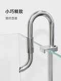 Kẹp In Out inox cao cấp Week Aqua chuyên dụng cho ống in out cho lọc thùng bể cá, size S M L