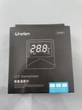Nhiệt kế điện tử Cherlam màn hình LCD hiện đại có thể chuyển đổi độ C độ F, tặng pin