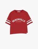  Beach Ville Red T-shirt 