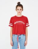  Beach Ville Red T-shirt 