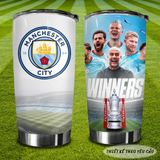  MC vô địch FA Cup Go Drink Fans Bóng Đá Cốc giữ nhiệt 600ml In tên, hình ảnh theo yêu cầu 