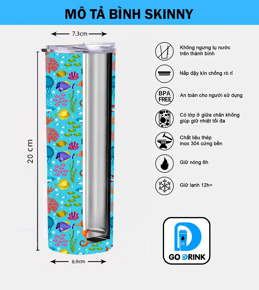  CLB Manchester City Ăn Mừng Skinny Go Drink  Skinny 600ml In tên, hình ảnh theo yêu cầu 