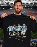  5 Messi Fans Bóng Đá BeautyTee In tên, hình ảnh theo yêu cầu 
