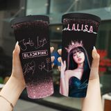  Blackpink Gilter Go Drink Người nổi tiếng/Idol Cốc giữ nhiệt 740ml In tên, hình ảnh theo yêu cầu 