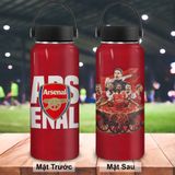  Bình Giữ Nhiệt Ăn Mừng Chiến Thắng CLB Arsenal 950mlGo Drink In tên, hình ảnh theo yêu cầu 