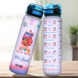  Cô gái cá tính Go Drink Phong cách sống Bình nước có vạch chia 950ml In tên, hình ảnh theo yêu cầu 