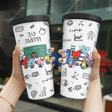  BT21 Toán Back To School  Go Drink In tên/ Ghép ảnh Cốc giữ nhiệt 740ml In tên, hình ảnh theo yêu cầu 