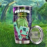  Bulbasaur Go Drink Anime Cốc Giữ Nhiệt 600ml In tên, hình ảnh theo yêu cầu 