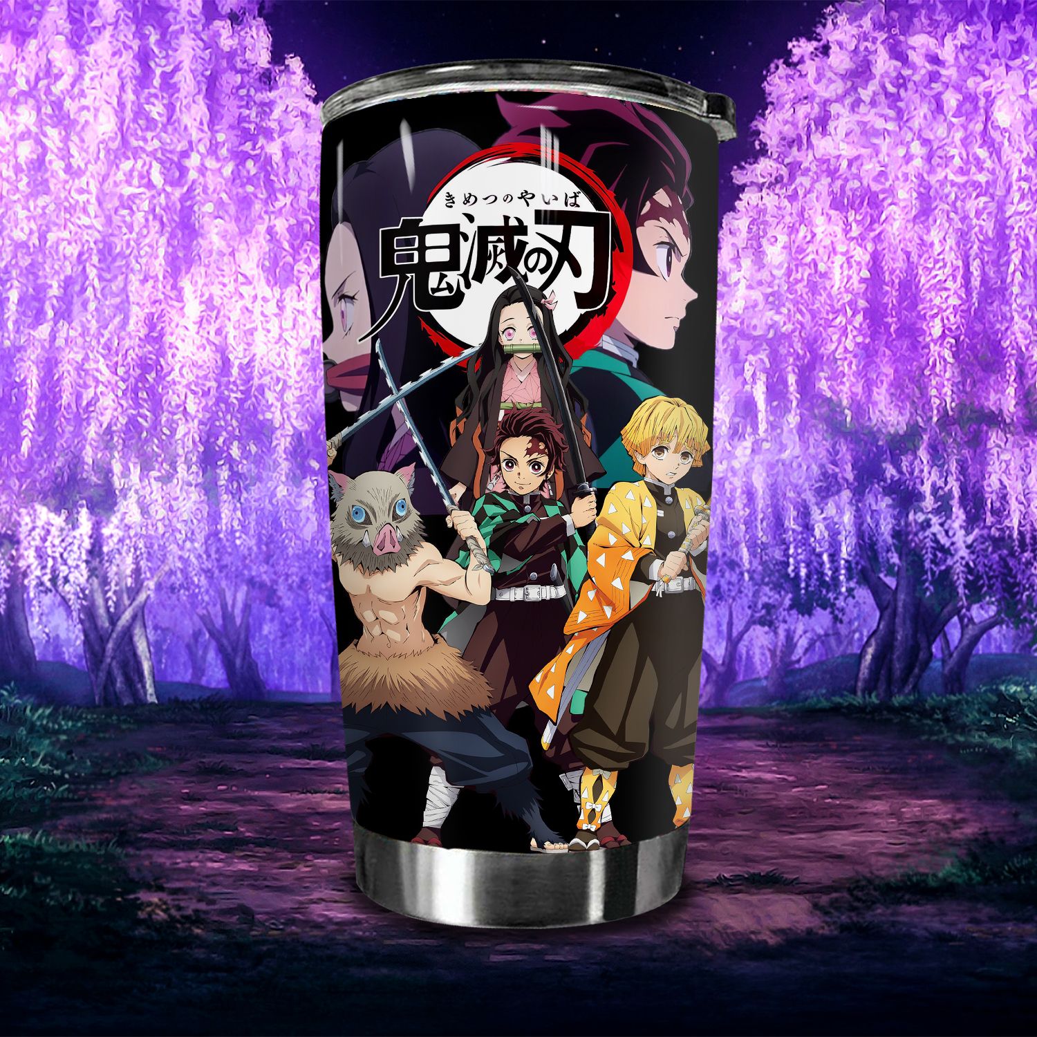  Demon slayer Go Drink Anime cốc giữ nhiệt 600ml In tên, hình ảnh theo yêu cầu 