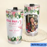  Chị Đẹp ghép hình mẹ Go Drink Cốc Giữ Nhiệt 600ml In tên, hình ảnh theo yêu cầu 