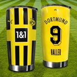  Áo Đội Bóng Dortmund Go Drink Fans Bóng Đá Cốc giữ nhiệt 600ml In tên, hình ảnh theo yêu cầu 