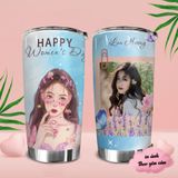  Happy Women's Day Go Drink Women's day Cốc Giữ Nhiệt 600ml In tên, hình ảnh theo yêu cầu 