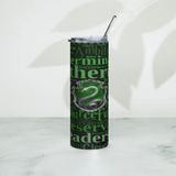  Harry Potter Skinny Go Drink nhà Slytherin Skinny 600ml In tên, hình ảnh theo yêu cầu 