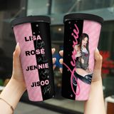  Blackpink Logo Pattern  Go Drink Người nổi tiếng/Idol Cốc giữ nhiệt 740ml In tên, hình ảnh theo yêu cầu 