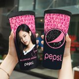  Blackpink Kết Hợp Pepsi Lấp Lánh Go Drink Người nổi tiếng/Idol Cốc giữ nhiệt 740ml In tên, hình ảnh theo yêu cầu 