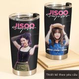  In hình Only từng thành viên Blackpink Go Drink Người nổi tiếng/Idol Cốc Giữ Nhiệt 600ml In tên, hình ảnh theo yêu cầu 