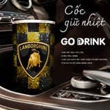  Logo xe oto Lamborghini Go Drink Cốc Giữ Nhiệt 600ml In tên, hình ảnh theo yêu cầu 