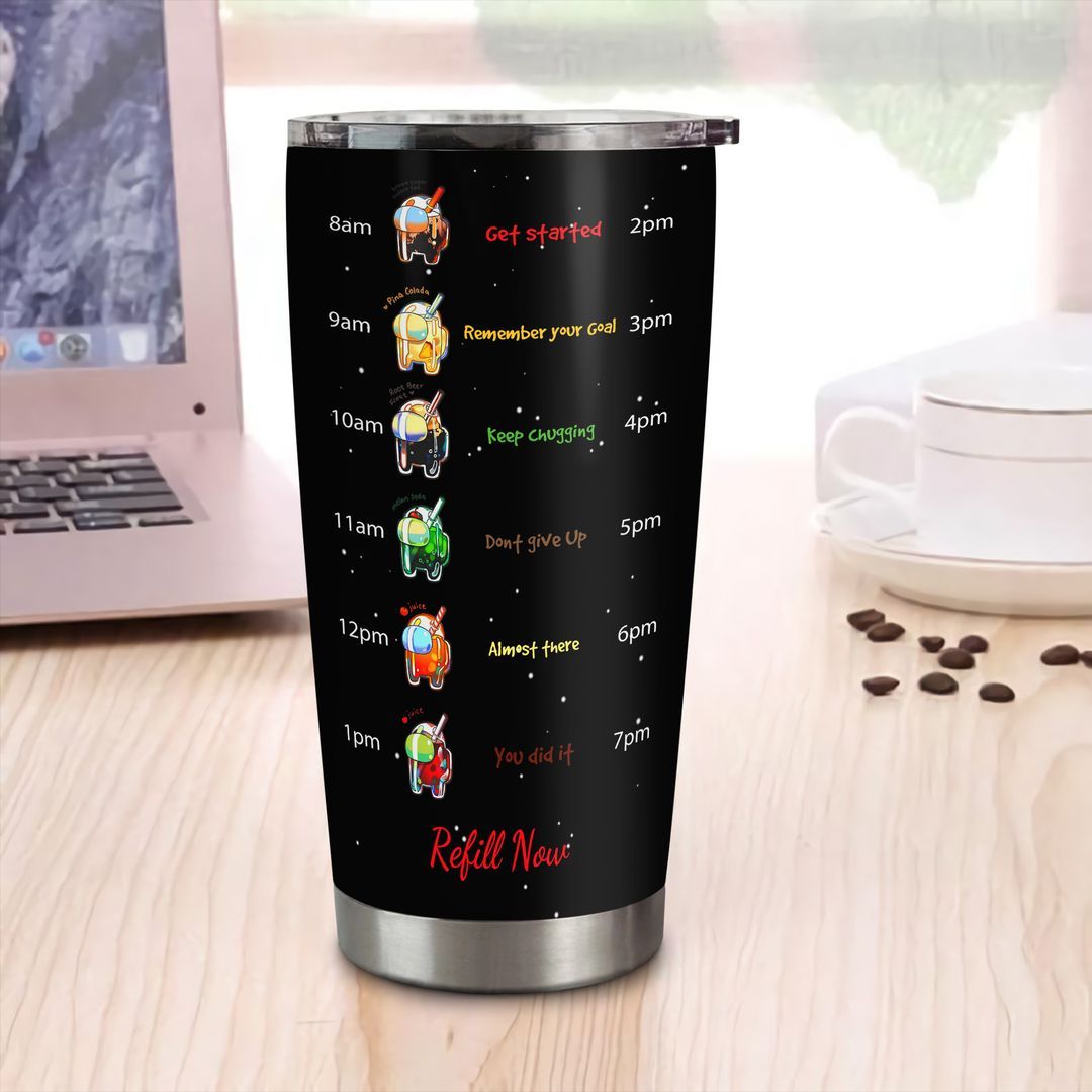  Among Us Cute V1 Go Drink Game Cốc giữ nhiệt 600ml In tên, hình ảnh theo yêu cầu 