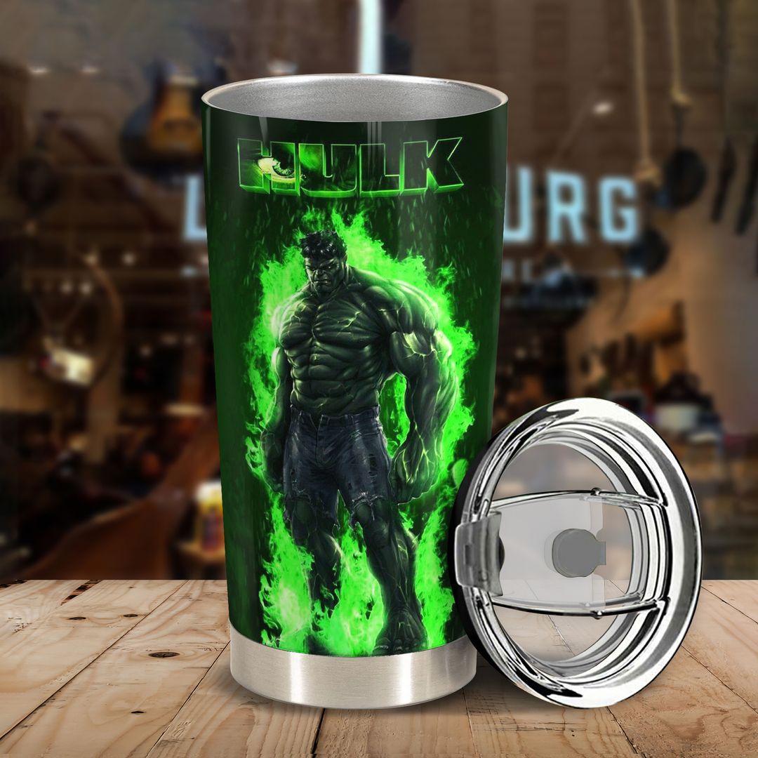  Hulk Biệt Đội Siêu Anh Hùng Go Drink Movie Cốc giữ nhiệt 600ml In tên, hình ảnh theo yêu cầu 