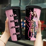  Blackpink Logo Pattern  Go Drink Người nổi tiếng/Idol Cốc giữ nhiệt 740ml In tên, hình ảnh theo yêu cầu 