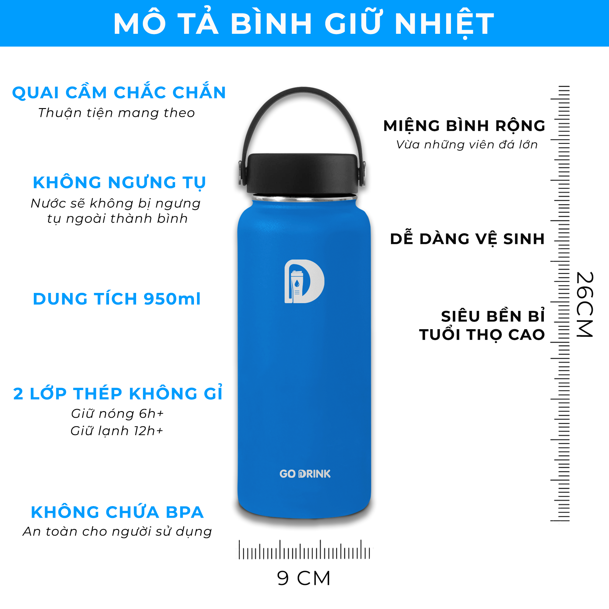  Bình Giữ Nhiệt Ăn Mừng Chiến Thắng CLB liverpool 950mlGo Drink In tên, hình ảnh theo yêu cầu 