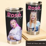  In hình Only từng thành viên Blackpink Go Drink Người nổi tiếng/Idol Cốc Giữ Nhiệt 600ml In tên, hình ảnh theo yêu cầu 