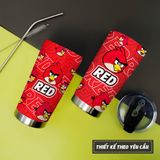  ANGRY BIRD Go Drink Funny Cốc giữ nhiệt 600ml In tên, hình ảnh theo yêu cầu 