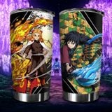  Rengoku+ Tomioka Giyuu Go Drink Anime cốc giữ nhiệt 600ml In tên, hình ảnh theo yêu cầu 