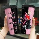  Blackpink Logo Pattern  Go Drink Người nổi tiếng/Idol Cốc giữ nhiệt 740ml In tên, hình ảnh theo yêu cầu 