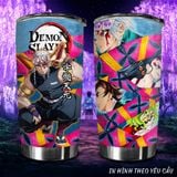  Tengen Uzui Demon Slayer Go Drink Anime Cốc giữ nhiệt 600ml In tên, hình ảnh theo yêu cầu 