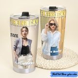  FreenBecky Go Drink Người nổi tiếng/Idol Cốc giữ nhiệt 600ml In tên, hình ảnh theo yêu cầu 