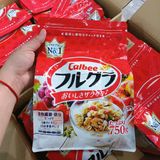  Ngũ Cốc Calbee Nhật Gói/750Gr ( Màu Đỏ) 