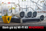  Bộ KIT 4 camera IP wifi 2MP HIKVISION NK 42W0 
