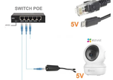  Bộ chuyển nguồn PoE 48V ra 5V cho imou và Ezviz.. 