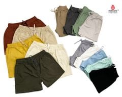 C38 - Quần Short Kaki Nữ Lưng Thun Cơ Bản Seven Stars C38