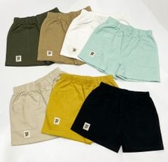 C74 - Quần Short Kaki Nữ Túi Trước Logo Seven Stars C74
