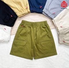 T46 - Quần Short Kaki Bé Trai Túi Hộp Seven Stars T46