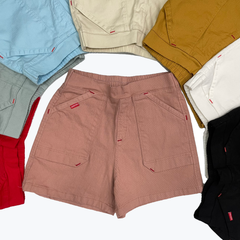 G38 - Quần Short Bé Gái Lưng Bản Thun Sau Seven Stars G38